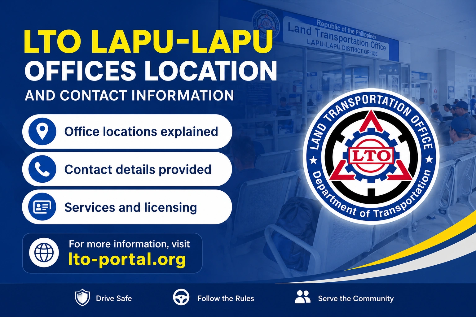 LTO Lapu Lapu Offices Location and Contact Information